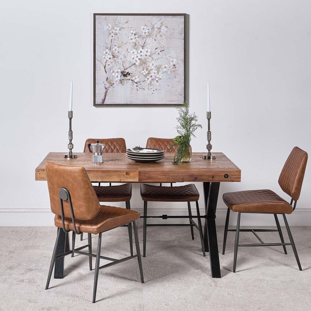 Woods Urban Cm Dining Table Digby Dining Chairs Tan