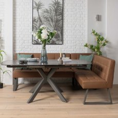 Saturn Motion Table 130-190cm in Dark Grey Saturn Motion Table 130-190cm in Dark Grey