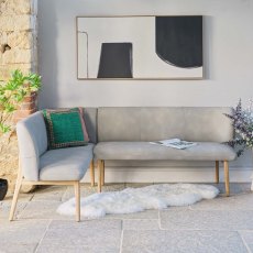Fairmile Corner Right Hand Facing Bench - Misty Fairmile Corner Right Hand Facing Bench - Misty