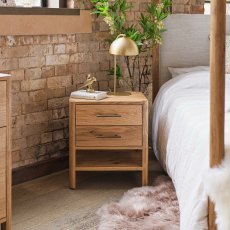 Maitland 2 Drawer Bedside Chest Maitland 2 Drawer Bedside Chest
