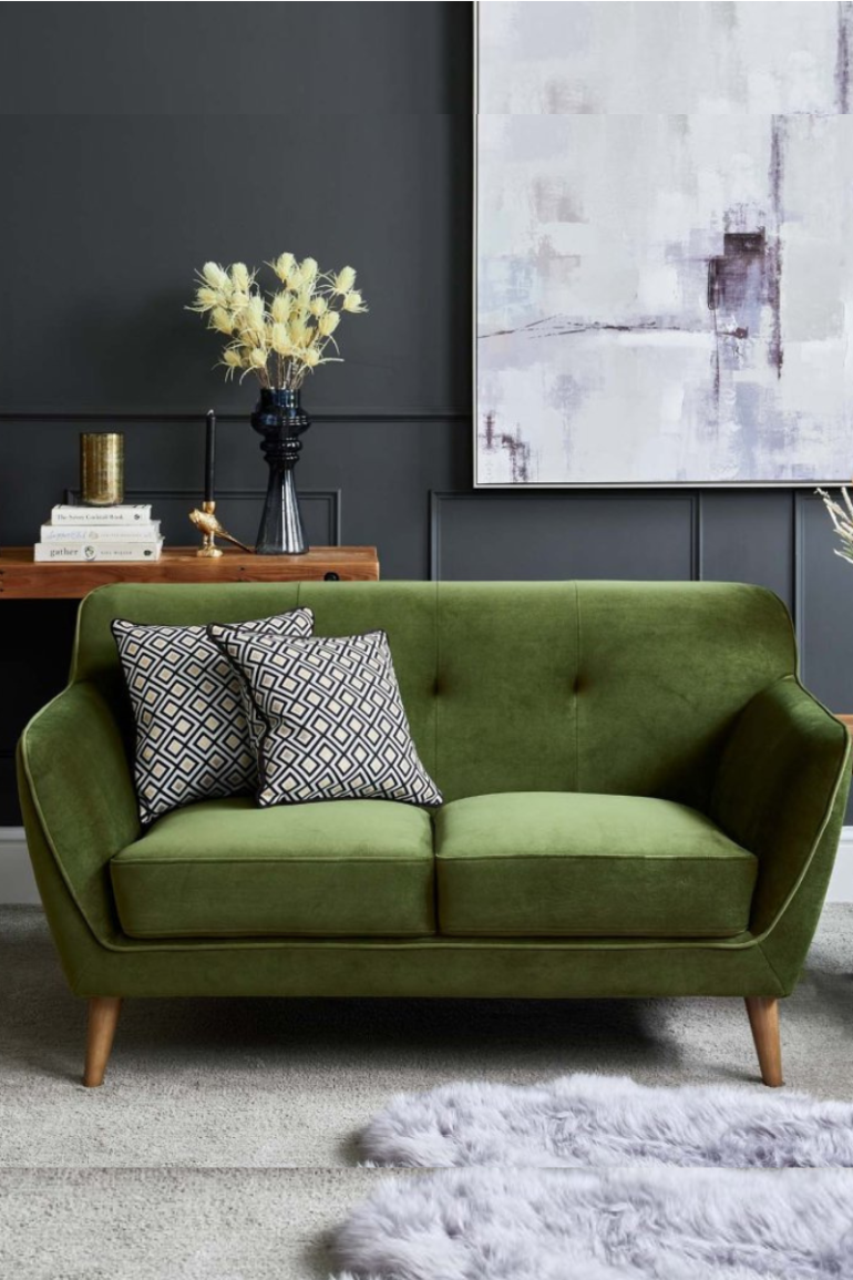 Harrogate Olive Green Throw Blanket - Home Decor Online - New Arrivals