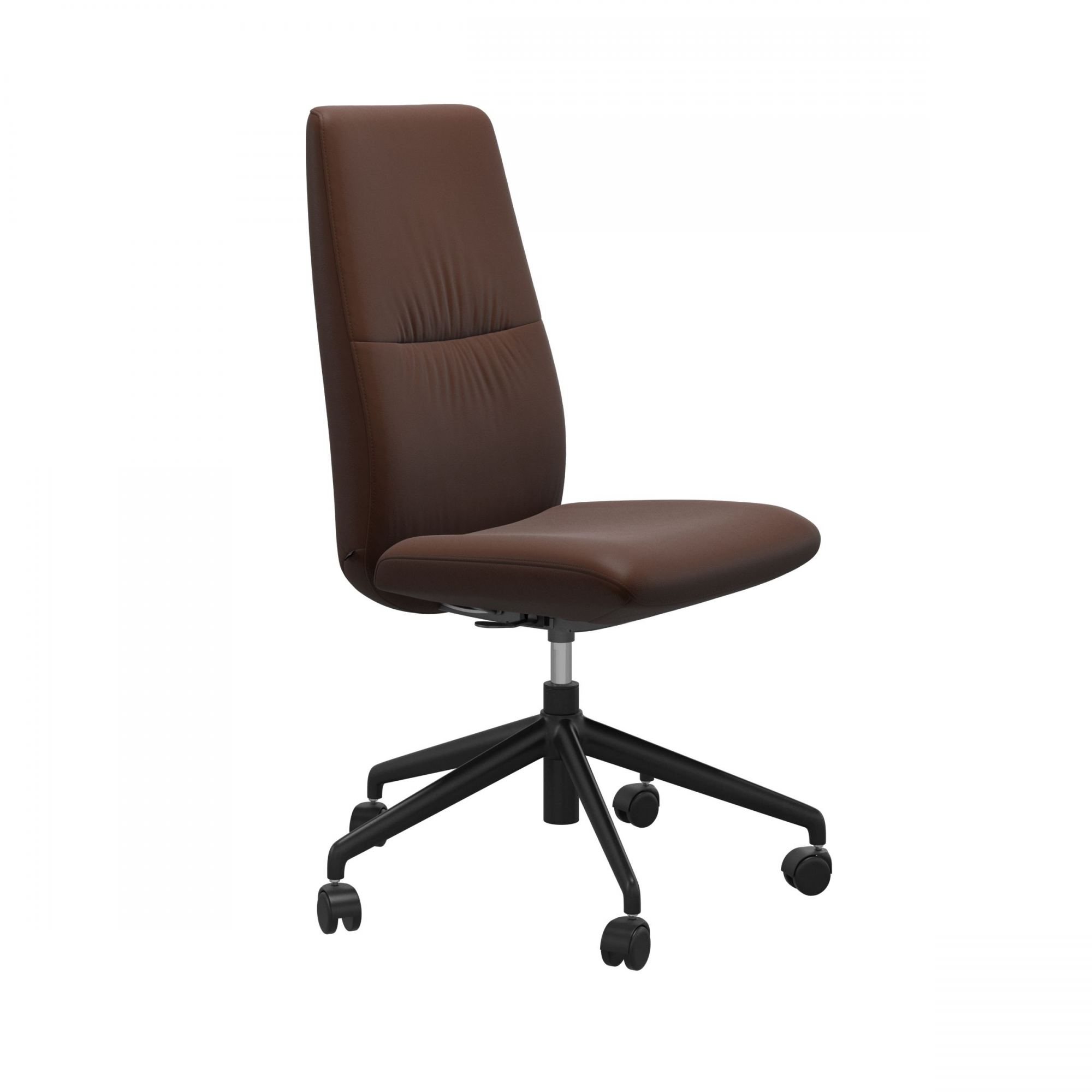 Stressless Mint Office Chair High Back Paloma Leather Office Chair   9207 1780 