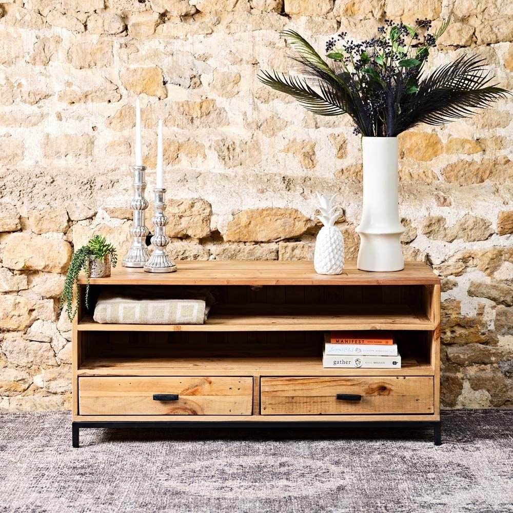 Urban rustic deals tv stand