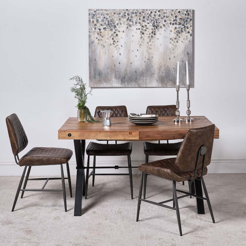 townley dining set with 4 chairs