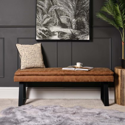 Industrial Bench No Back 138cm - Tan Industrial Bench No Back 138cm - Tan