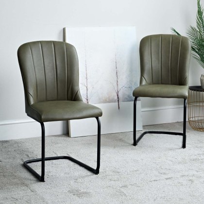 Firenza Olive Dining Chair (Set of 2) Firenza Olive Dining Chair (Set of 2)