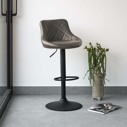 Jonathan Bar Stool in Grey Jonathan Bar Stool in Grey