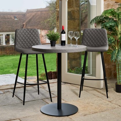 Jupiter Faux Concrete Bar Table Jupiter Faux Concrete Bar Table