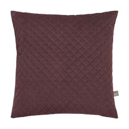 Erin Diamond Aubergine Cushion 50x50cm Erin Diamond Aubergine Cushion 50x50cm