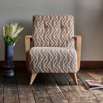 Ibberton Accent Chair in Butterscotch Chenille