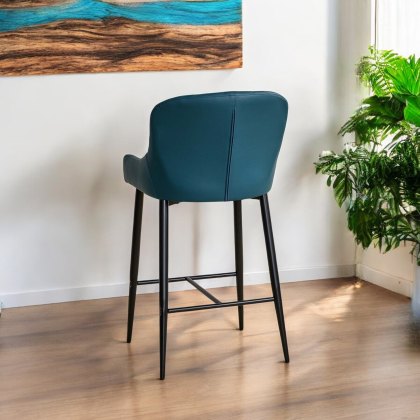 Carlton Bar Stool - Teal (Set of 2)