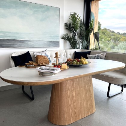 Sutton 200cm Dining Table in Ash