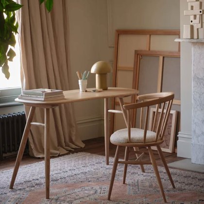 Ercol Bix Pebble Desk Ercol Bix Pebble Desk