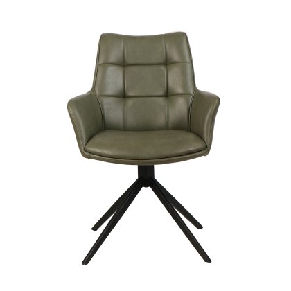 Jill Olive Green Dining Chair