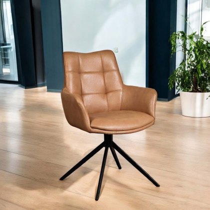 Jill Spice Tan Dining Chair Jill Spice Tan Dining Chair