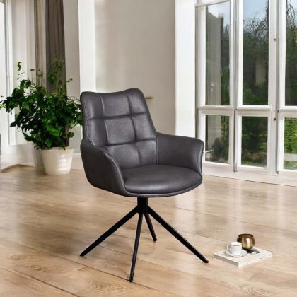 Jill Slate Grey Dining Chair Jill Slate Grey Dining Chair