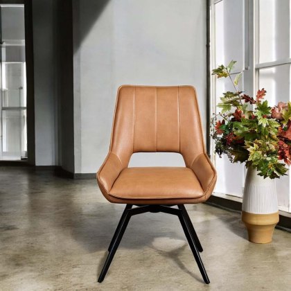 Lily Spice Tan Dining Chair