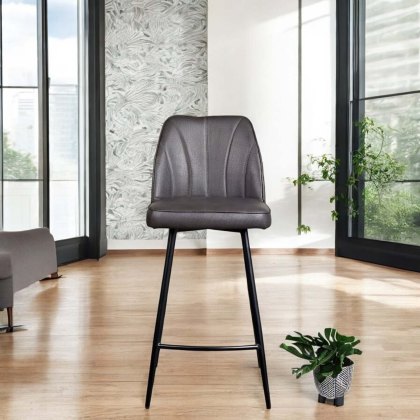 Walton Bar Stool - Slate Grey