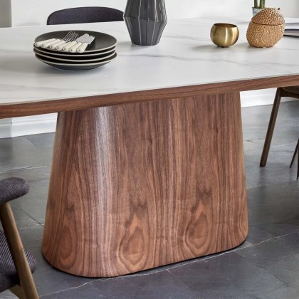 Sutton 200cm Dining Table in Walnut