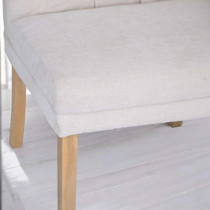 Boston Corner Bench in Natural (Right Hand Facing)