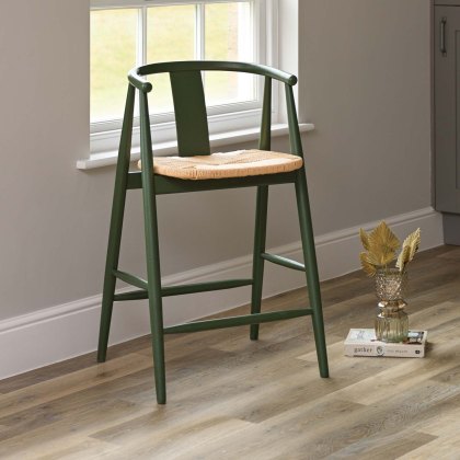 Long Island Bar Stool - Olive Green Long Island Bar Stool - Olive Green