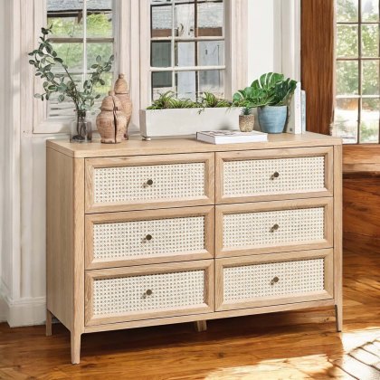 Boho 6 Drawer Chest