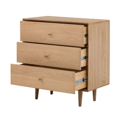 Milan 3 Drawer Chest