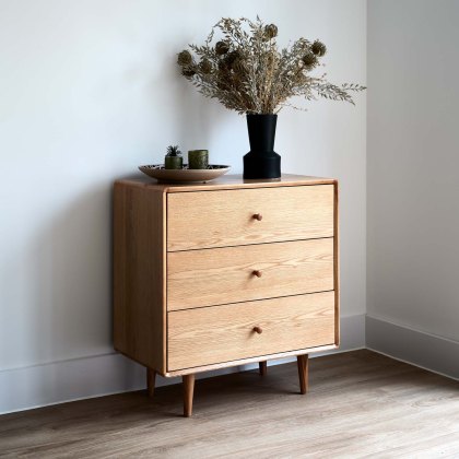 Milan 3 Drawer Chest