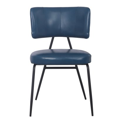 Admiral Dark Blue Dining Chair (Set of 2)