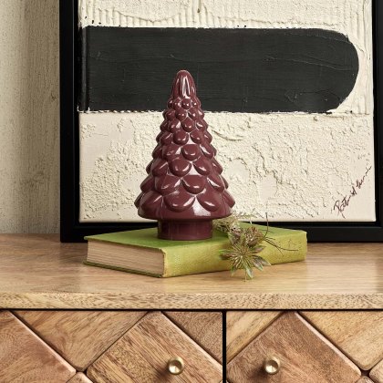 Tree Glass Ornament in Cherry Tree Glass Ornament in Cherry