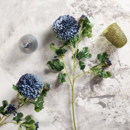 Pompon Dahlia Spray 68cm Pompon Dahlia Spray 68cm