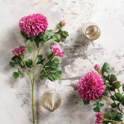 Pompon Dahlia Spray 68cm Pompon Dahlia Spray 68cm