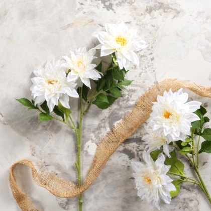 Waterlily Dahlia Spray 70cm Waterlily Dahlia Spray 70cm