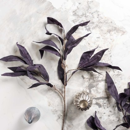 Autumnal Mango leaf spray 70cm Autumnal Mango leaf spray 70cm