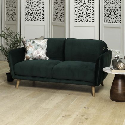 Tamar 2 Seater Sofa in Forest Green Tamar 2 Seater Sofa in Forest Green