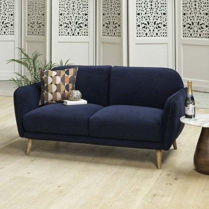 Tamar 2 Seater Sofa in Dark Blue Tamar 2 Seater Sofa in Dark Blue