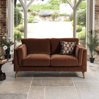 Harris 2 Seater Sofa in Rust Harris 2 Seater Sofa in Rust