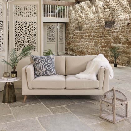 Harris 2 Seater Sofa in Oatmeal Harris 2 Seater Sofa in Oatmeal