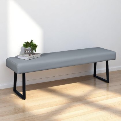 Jupiter Flat Bench in Light Grey Jupiter Flat Bench in Light Grey