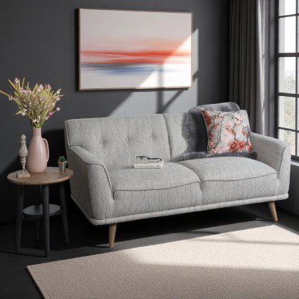 Derwent 2 Seater Sofa in Light Grey Derwent 2 Seater Sofa in Light Grey