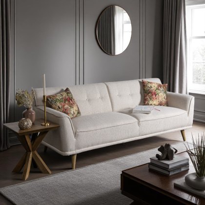 Derwent 3 Seater Sofa in Cream Derwent 3 Seater Sofa in Cream