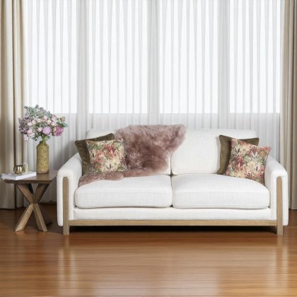 Eden 3 Seater Sofa - Cream Eden 3 Seater Sofa - Cream