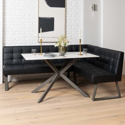 Saturn Dining Table 135cm in White Saturn Dining Table 135cm in White