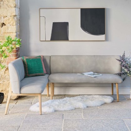 Fairmile Corner Right Hand Facing Bench - Misty Fairmile Corner Right Hand Facing Bench - Misty