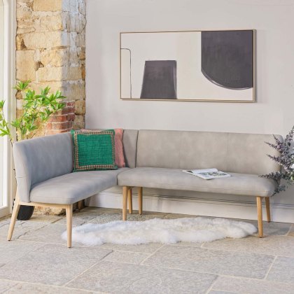 Fairmile Corner Right Hand Facing Bench - Misty Fairmile Corner Right Hand Facing Bench - Misty