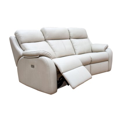 G Plan Kingsbury 3 Seater Double Power Recliner Curved Sofa with Headrest & Lumbar G Plan Kingsbury 3 Seater Double Power Recliner Curved Sofa with Headrest & Lumbar