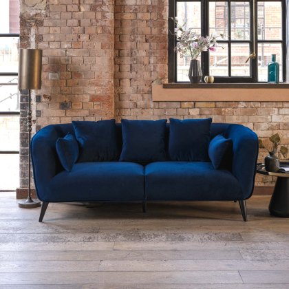 Langdale 3 Seater Sofa in Indigo Langdale 3 Seater Sofa in Indigo