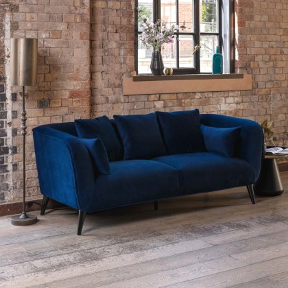 Langdale 3 Seater Sofa in Indigo Langdale 3 Seater Sofa in Indigo