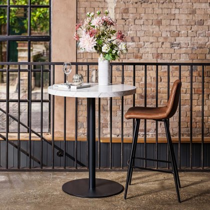 Jupiter Marble Effect Bar Table Jupiter Marble Effect Bar Table