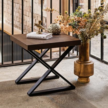 Jupiter Dark Oak Lamp Table Jupiter Dark Oak Lamp Table